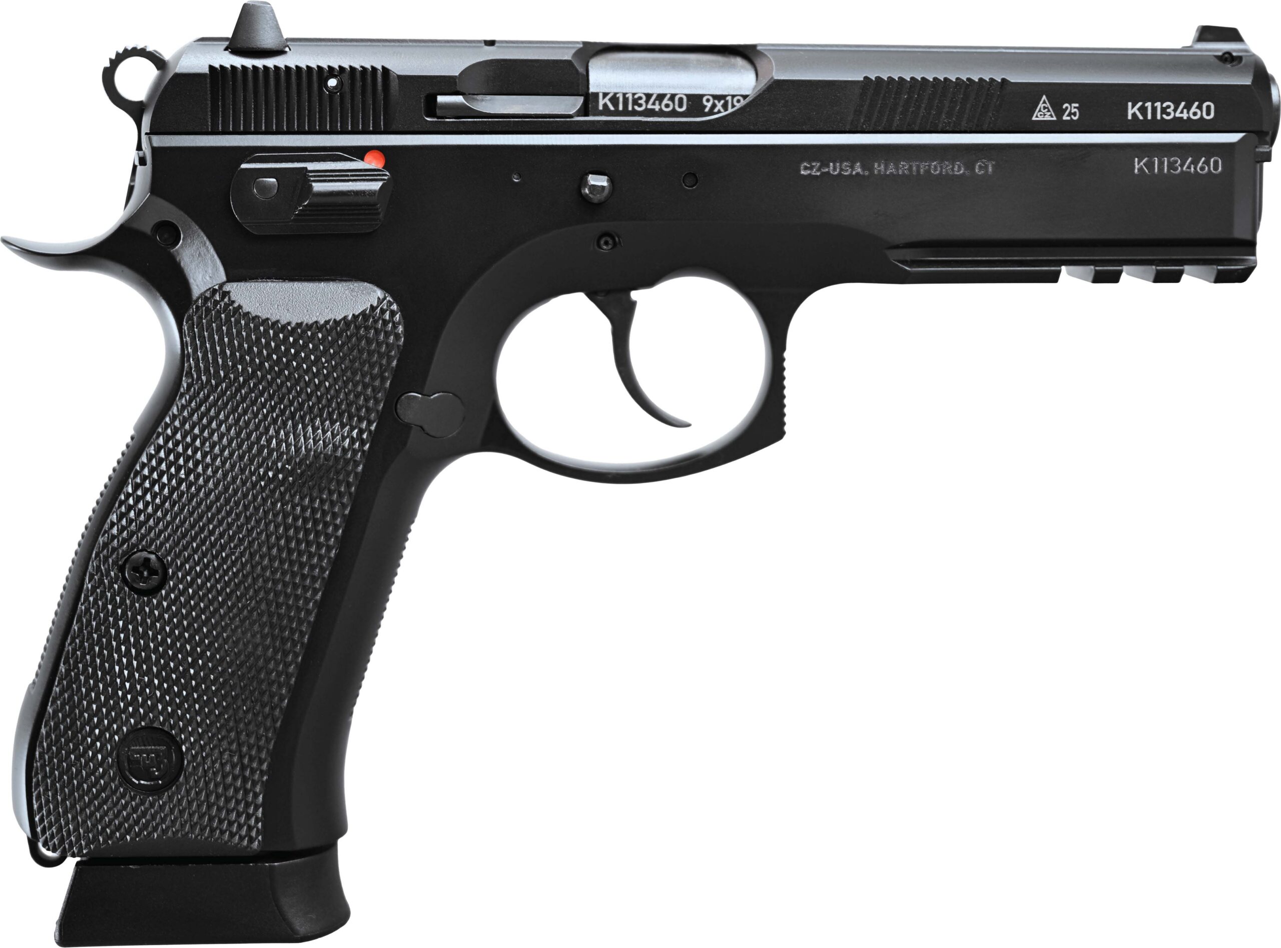 CZ 75 SP-01 Tactical 50TH ANNI - 9mm FS 10-Round Black POLYCOAT
