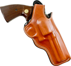 DESANTIS DUAL ANGLE Hunter HOL - Leather RH S&W GOVERNOR Tan