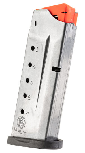 Smith & Wesson 3005566 M&P Shield 6-Round .45 ACP Stainless Steel