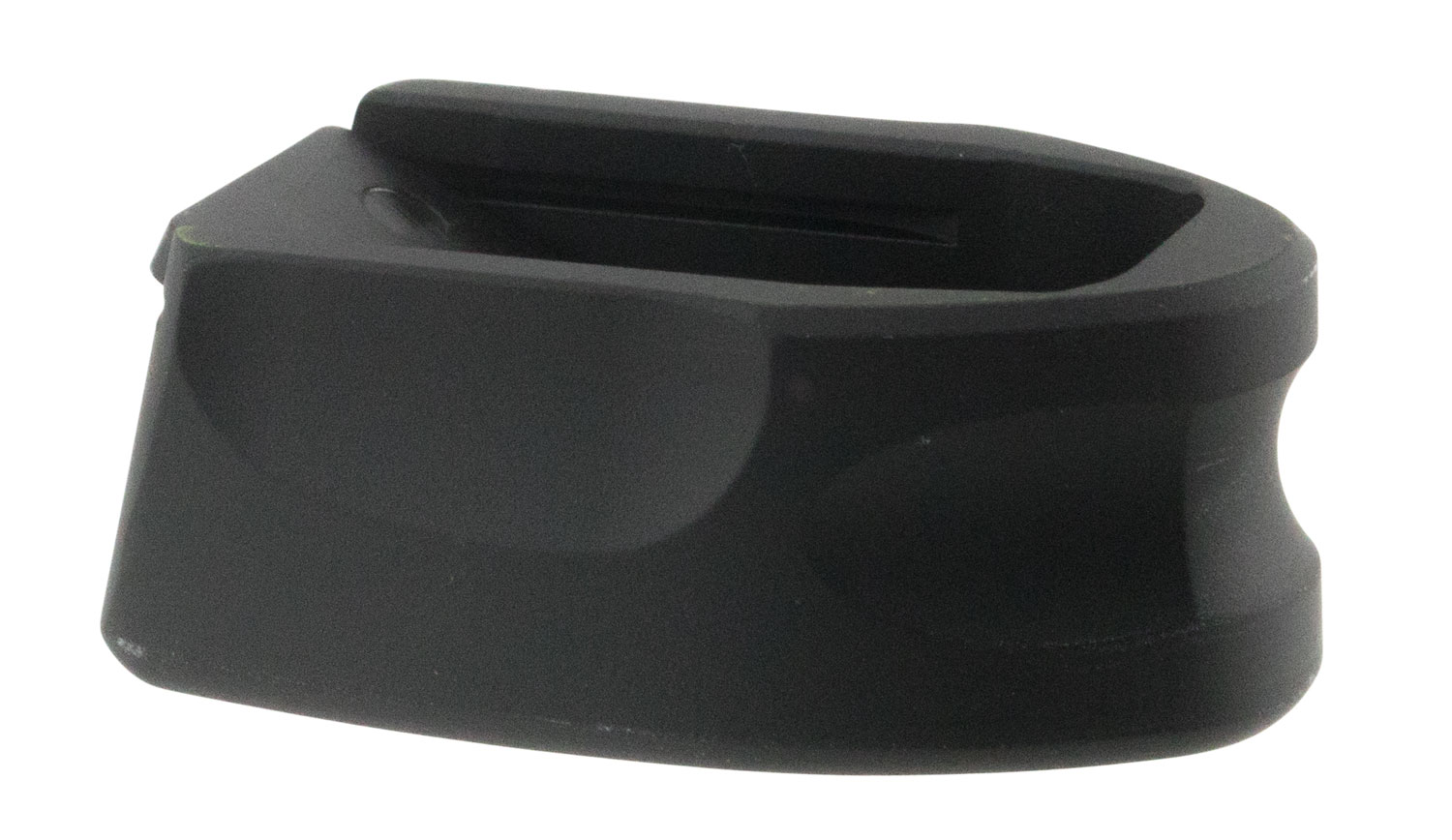 Samson 040603201 Magazine Extension made of 6061-T6 Aluminum with Hardcoat Anodized Black Finish for 9mm Luger S&W M&P Shield, M&P Shield M2.0 7 & 8 Round Mags (Adds 1-Round)