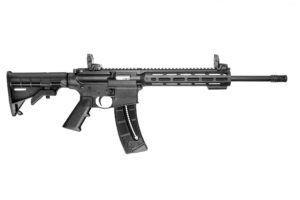Smith & Wesson 10208 M&P15-22 Sport 22 LR Caliber with 25+1 Capacity, 16.50" Barrel, Matte Black Metal Finish & 6 Position CAR Black Synthetic Stock Right Hand