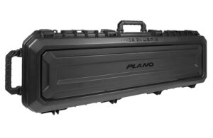 Plano PLA118521 All Weather Double Gun Case Black Polymer Foam Padding