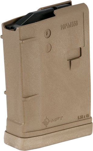 MFT Magazine AR15 5.56X45MM - 10-Round SCORCHED EARTH POLY