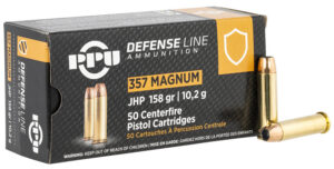 PPU .357 MAGNUM 158GR JHP 50/500