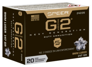 Speer Gold Dot Handgun Ammunition 9mm Luger 147gr G2 970 fps 20/ct