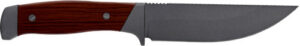 Old Timer Frontier Fixed Blade Knife 5" Drop Point Blade Wood