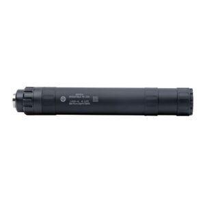 Gemtech 12126 Lunar-45 45 ACP 1.375" Black Aluminum/Titanium .578-28 tpi