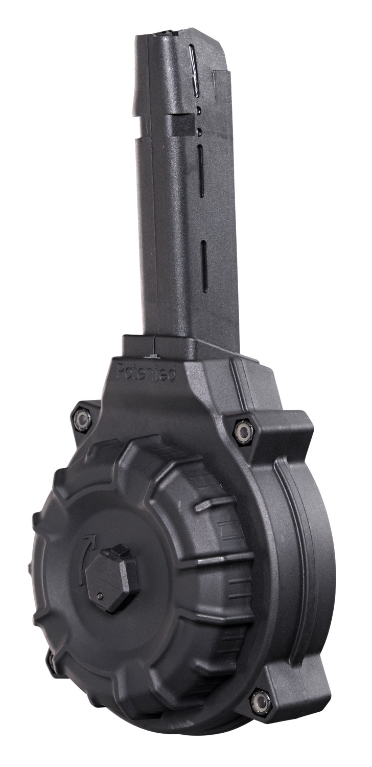 ProMag DRMA19 Standard 50-Round Drum 40 S&W Compatible w/ Glock 22/23 Black DuPont Zytel Polymer