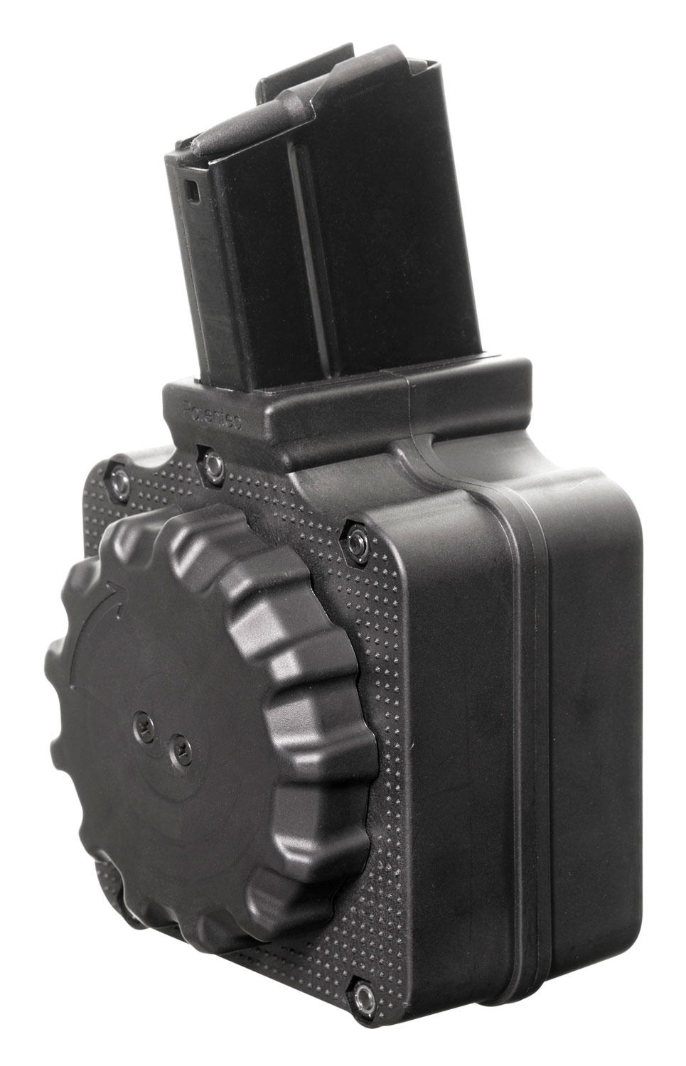ProMag DRMA2 Standard 50-Round Drum 308 Win/7.62x51mm NATO Fits Springfield M1A/M14 Black DuPont Zytel Polymer