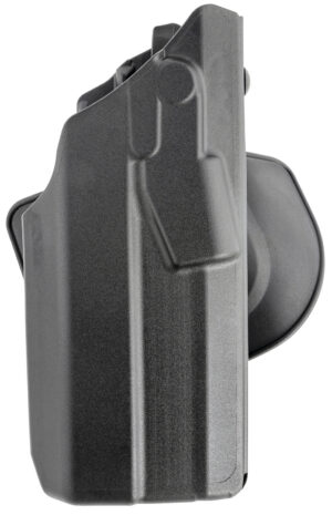 Safariland 73788325411 7378-7TS-ALS Black SafariSeven Fits Glock17 Gen 3-4 Compatible w/ Streamlight TLR1/APL Belt Slide/Paddle Mount Right Hand