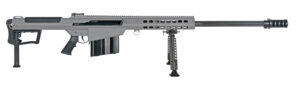 Barrett 18067 M107A1 50 BMG 29" 10+1 Tungsten Gray Cerakote Tungsten Gray Fixed with Sorbothane Recoil Pad Stock Black Polymer Grip