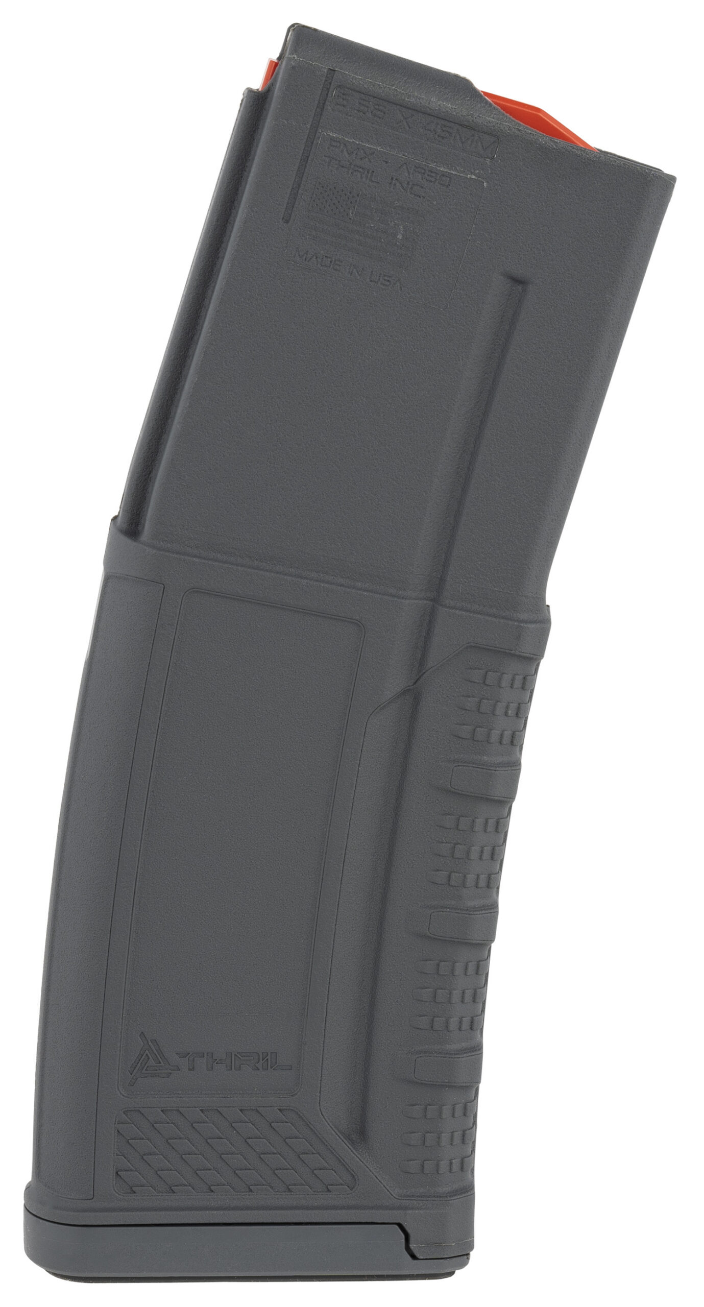 Thril PMXAR30GRY PMX 30-Round 5.56x45mm Fits AR-15/M4 Gray Polymer