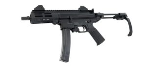 SDS Imports Mac IX Handgun 9mm Luger 30-Round Magazines (2) 6.5" 1/2x28 Threaded Barrel Black with J-Brace