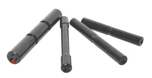 Cross Armory CRG4PSBK 4 Pin Set Dimpled Compatible w/Glock Gen4 4140 Steel Pistol