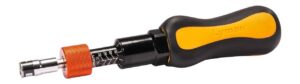 Lyman 7031300 Torque Wrench Black/Orange Steel Rubber Handle