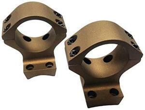 Talley HC840735 Scope Mount/Ring Combo Burnt Bronze Aluminum 34mm Tube X-Bolt Medium Rings 0 MOA