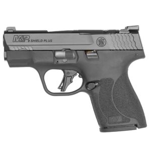 Smith & Wesson 13558 M&P9 Shield Plus 9mm Luger 3.10" 10+1 Matte Black (No TS) Frame/Textured Grip Black Armornite Stainless Steel with Optics Cut & Tritium Night Sights