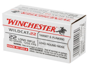 Winchester Ammo USA22LR USA Wildcat .22 LR 40gr Lead Round Nose 5000rds *Sold by the case