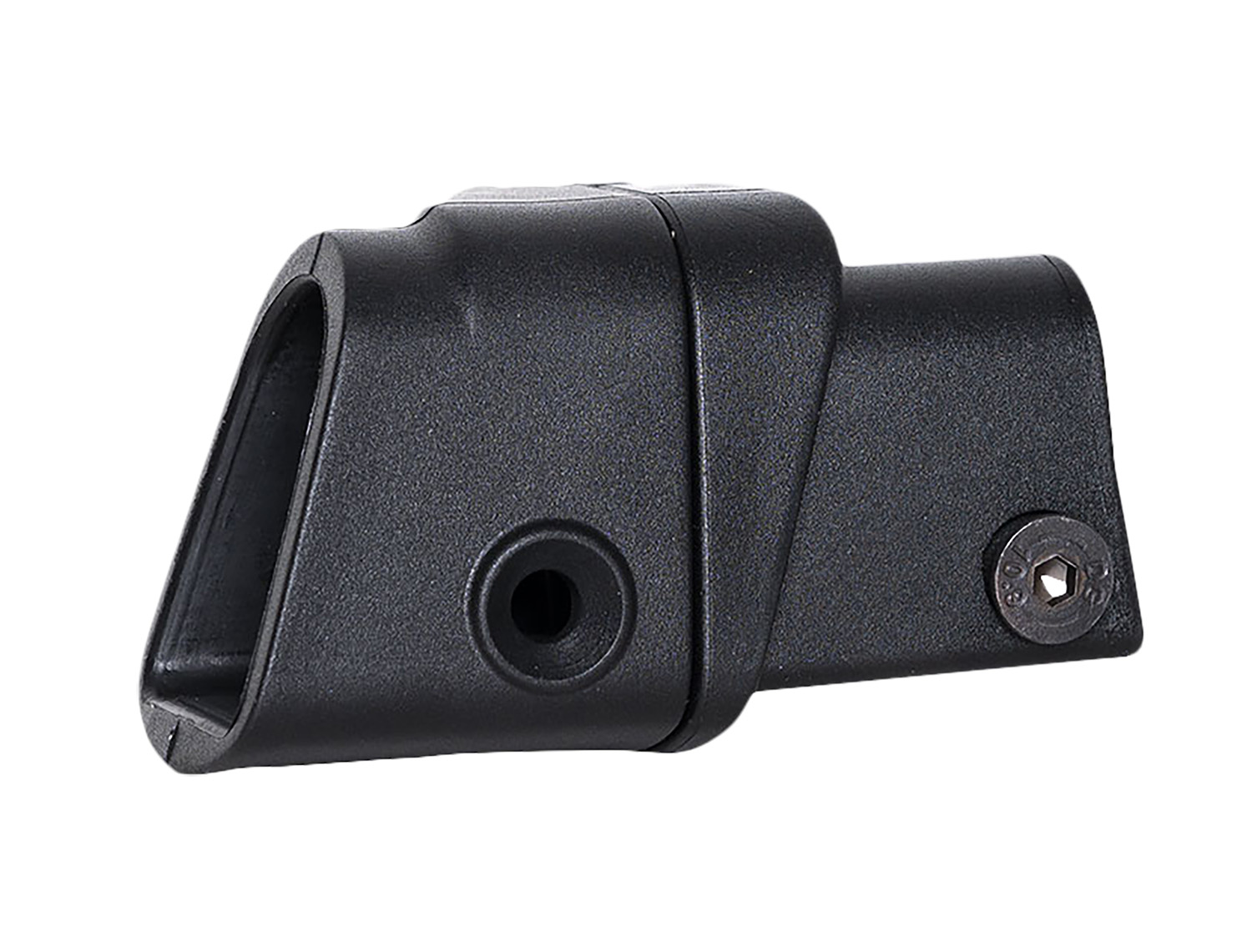 NcStar VG076 Left Side Folding Stock Adapter Folding Black Polymer works with DLG Tactical Adaptor Grip