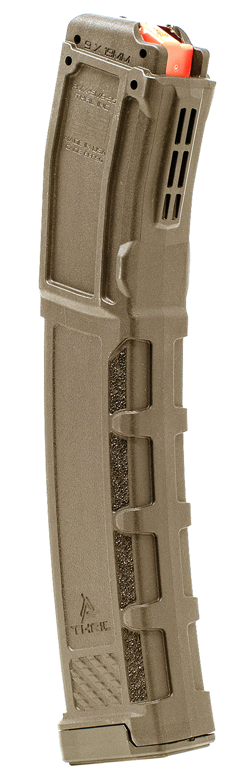 Thril PMXSM935FDE PMX SM9 35-Round 9mm Luger Fits Sig MPX Gen II Flat Dark Earth Polymer
