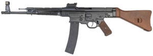 Mauser Rimfire 4440011 STG-44 Full Size 22 LR 25+1 16.50" Black Barrel & Receiver, Natural Wood Fixed Stock