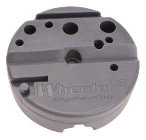 Wheeler 672215 Universal Bench Block Black Urethane Handgun 1 Pieces