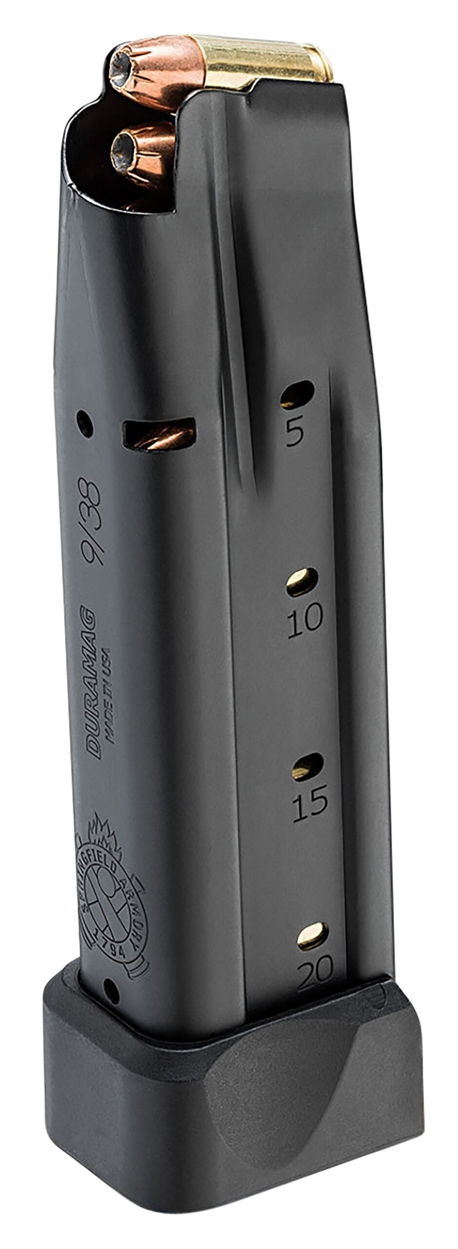 Springfield Armory PH6920 1911 Prodigy 20-Round Double Stack 9mm Luger Black Steel
