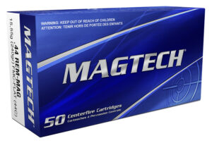 MagTech Handgun Ammunition .44 Mag 240 gr. FMJ 1180 fps 50/ct