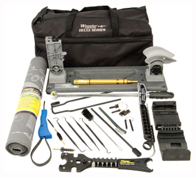 Wheeler 156555 Armorer's Professional Kit Black Multiple Rifle AR15/M16 19 Pieces