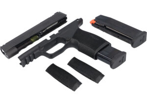 Sig Sauer 8901443 Caliber Exchange Kit 9mm Luger 3.10" 17-Round (2) Black Optic Cut Slide Polymer Picatinny Rail Frame X-Ray 3 Sights for All Sig P365 Models
