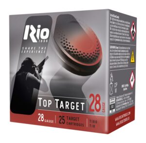 Rio Ammunition RC289 Top Target 28 Gauge 2.75" 3/4 oz 9 Shot 25 Per Box/ 10 Case