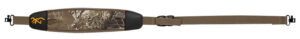 Browning 12201460 Big Game Realtree Edge Neoprene, 25"- 50" L, Rubber Shoulder Pad, Includes Swivels