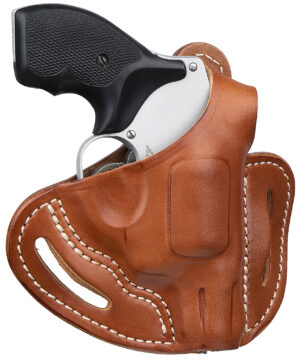 1791 Gunleather RVHX1CBRR RVHX-1 OWB Size 01 Classic Brown Leather Belt Slide, J-Frame, Right Hand