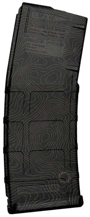 Weapon Works 228053 PMAG GEN M2 MOE 30-Round Fits AR/M4 Laser Topo Polymer