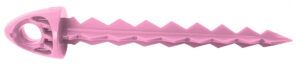 Targettack Llc Targettack Pink Polycarbonate Plastic 3" For Paper/Vinyl Targets 12 Pack