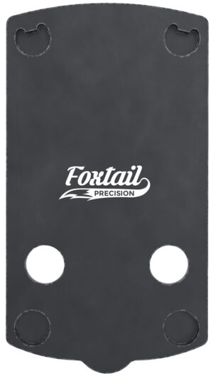 Foxtail Precision 100009 Red Dot Adapter Plate for Optics-Ready Pistol Black Anodized Glock 43X/48 MOS Springfield Armory OSP