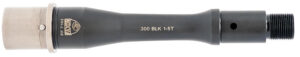 Faxon Firearms Match 300 Black 6" Nitride 416-R Stainless QPQ Nitride Barrel