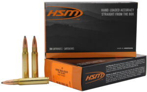 HSM 8MM MAUSER 195GR SOFT - POINT 20-Round 20BX/CS
