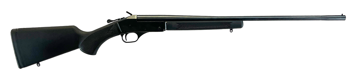 JTS Shotgun J410SSAS028 Lonestrike Full Size 410 Gauge Break Open 3" 1-Round 28" Blued Single Shot Barrel, Drilled & Tapped Receiver, Black Synthetic Stock