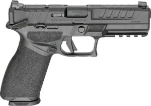 Springfield Armory EC9459BMSU Echelon 9mm Luger 20+1 4.50" Black Melonite Steel Barrel, Black Melonite Optic Ready/Serrated Steel Slide, Black Polymer Frame w/Picatinny Rail