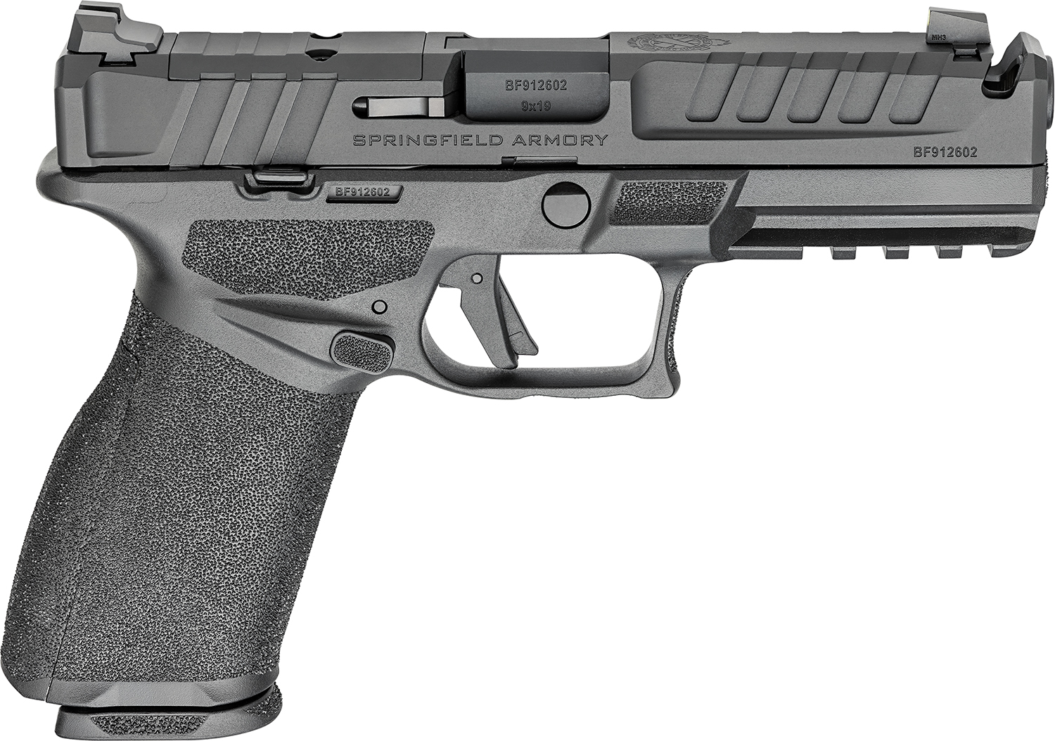 Springfield Armory EC9459BUCOMP Echelon 9mm 17/20-Round 4.50" Black Melonite Optic Ready/Integral Compensator