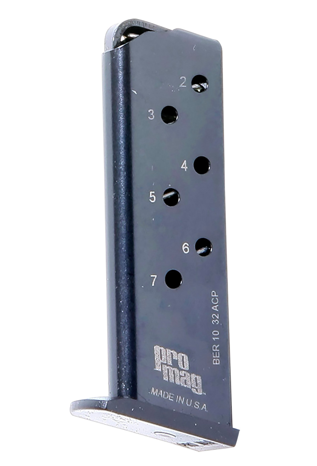 ProMag BER10 7-Round 32 ACP Fits Beretta 3032 Tomcat Blued Steel