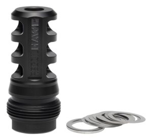Browning 001293093 Xeno Recoil Hawg Black Matte Stainless Steel M13x0.75 Threads 2.20" OAL