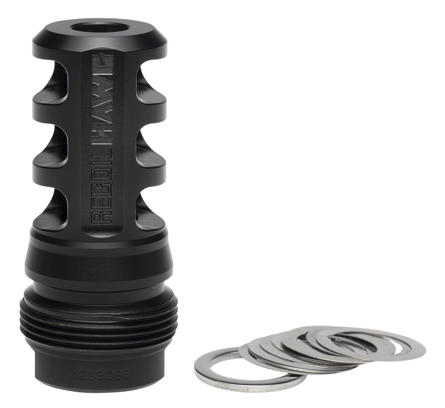 Browning 001293093 Xeno Recoil Hawg Black Matte Stainless Steel M13x0.75 Threads 2.20" OAL