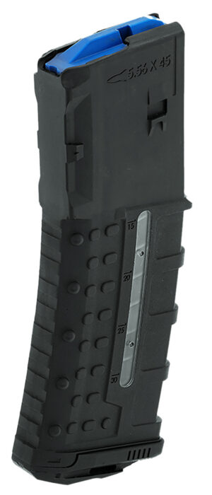 Leapers RBTAM30 30-Round Windowed 223 Rem Fits AR-15 Black Polymer/Steel