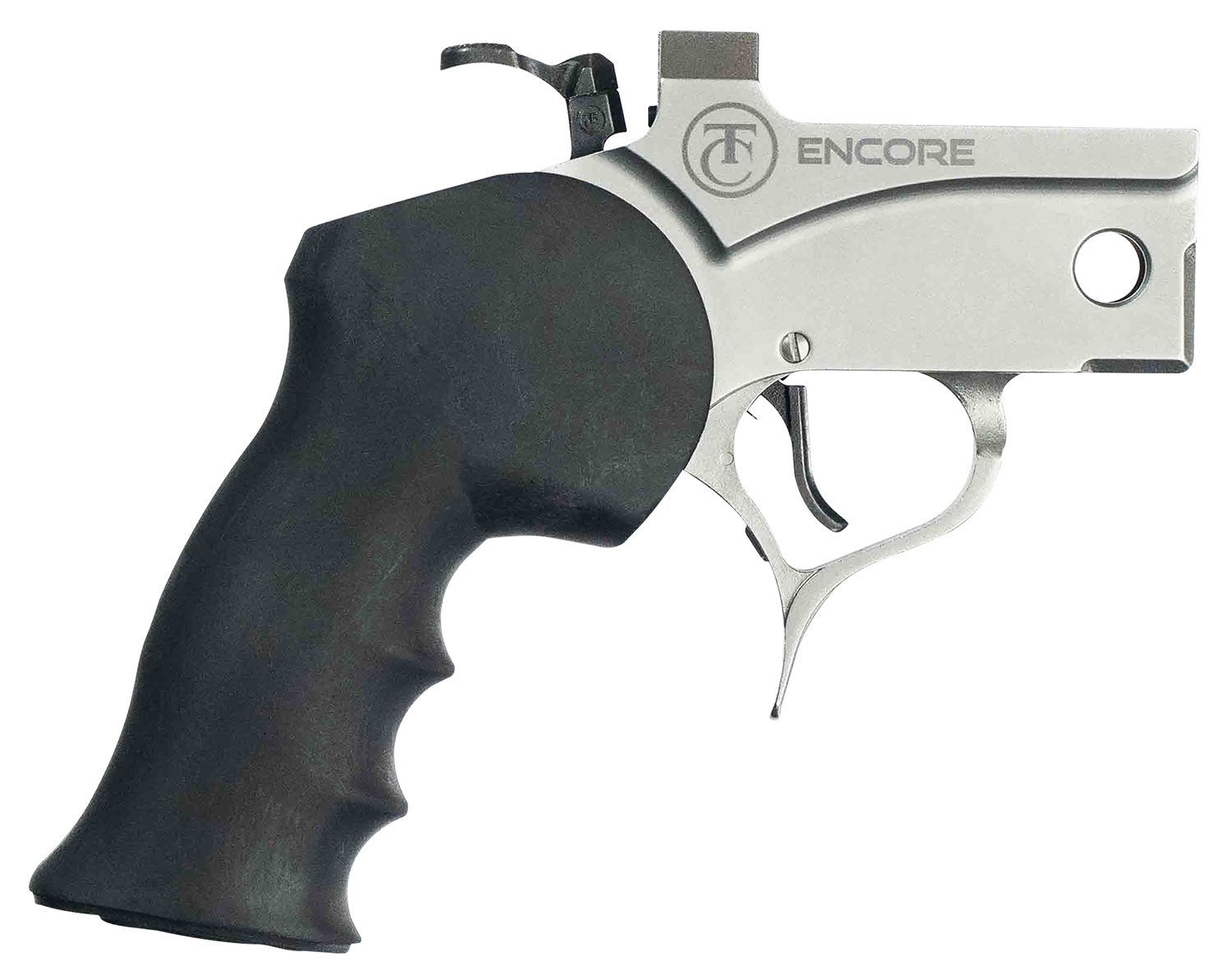Thompson Arms Encore Prohunter Pistol Frame Stainless Steel w/Rubber Grip and Forend 12"&15"