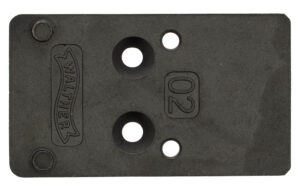 Walther Arms 5136209 Optic Plate Black Steel Fits Walther PDP 2.0
