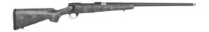 Howa HCE65PRCGW 1500 Carbon Elevate 6.5 PRC 4+1 24" Wrapped Carbon Fiber Threaded Barrel, Blued Drilled & Tapped Steel Receiver, Fixed Stocky's Black w/Gray Webbing Carbon Fiber Stock, Right Hand