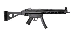 PTR 9LTBR-0090101 9LTBR 9mm Luger 30+1 12.50" Black Nitride Threaded Barrel, M-LOK Handguard, Black Anodized Aluminum Receiver w/Picatinny Rail, Black Synthetic SB Tactical Brace, Black Polymer Grip