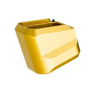 Tyrant CNC TDVP9MAGEXGOLD Magazine Extension Extension Fits H&K VP9/VP40/VP30 5-Round Gold Aluminum